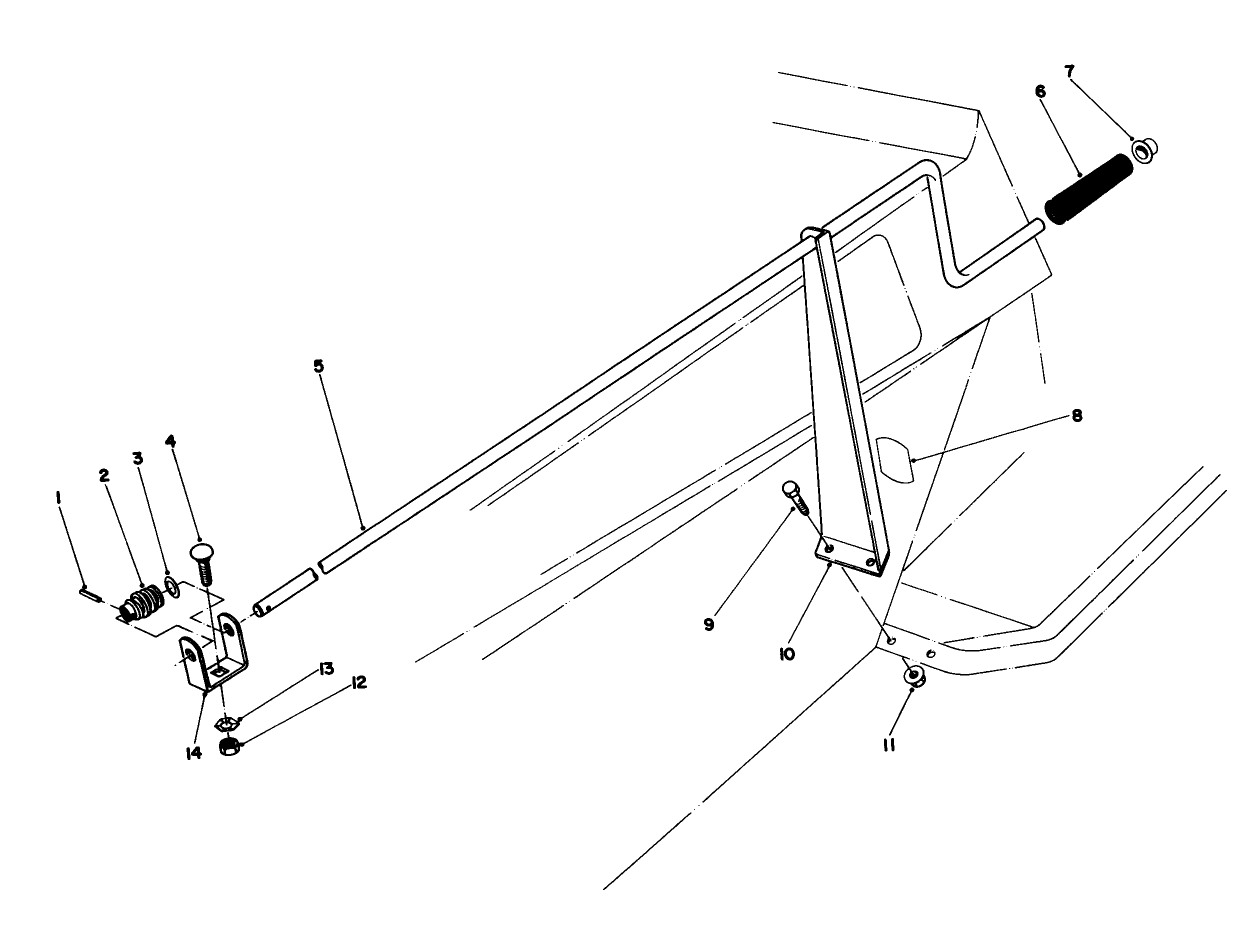 Chute Control Assembly 36