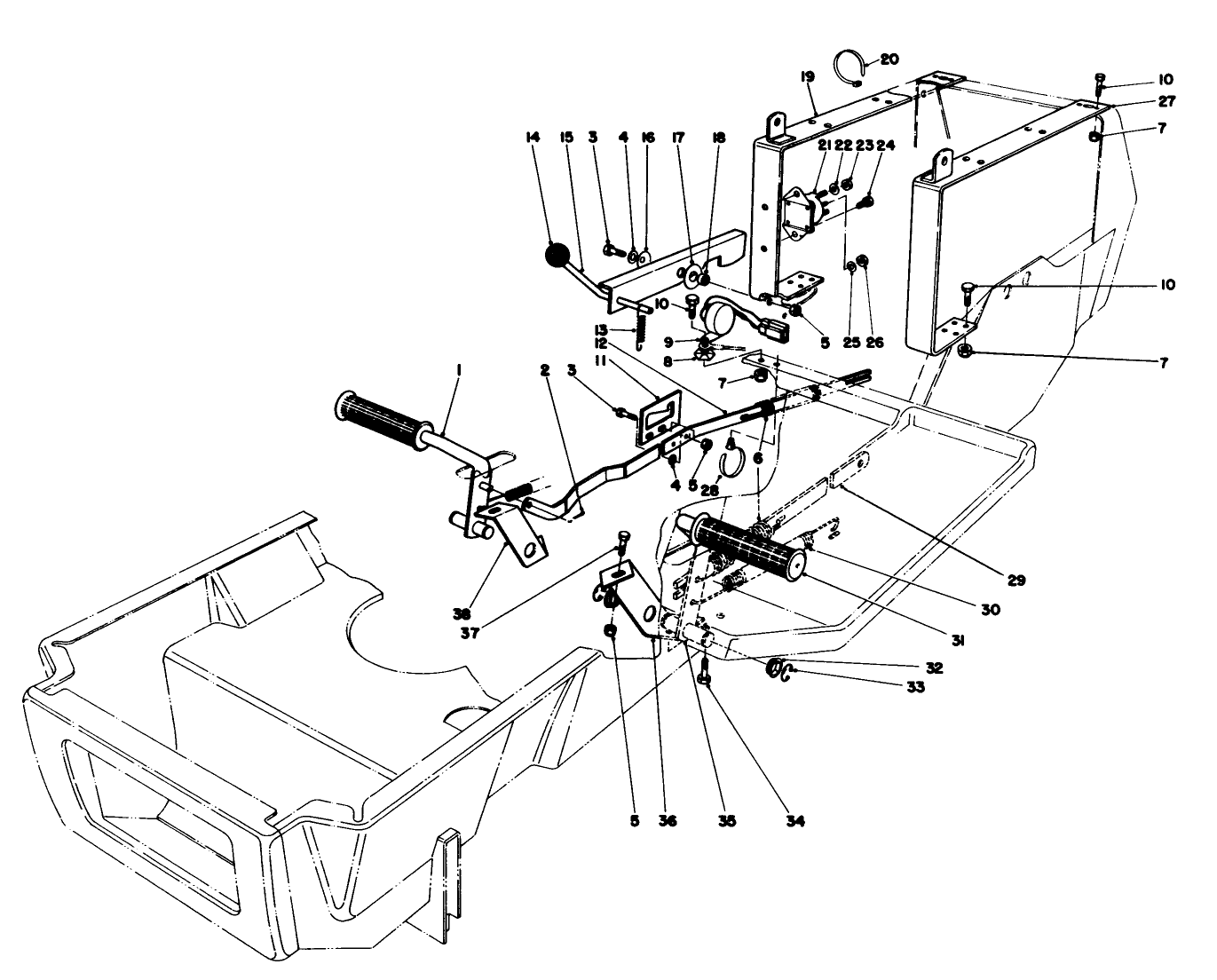 Brake & Clutch Pedal Assembly