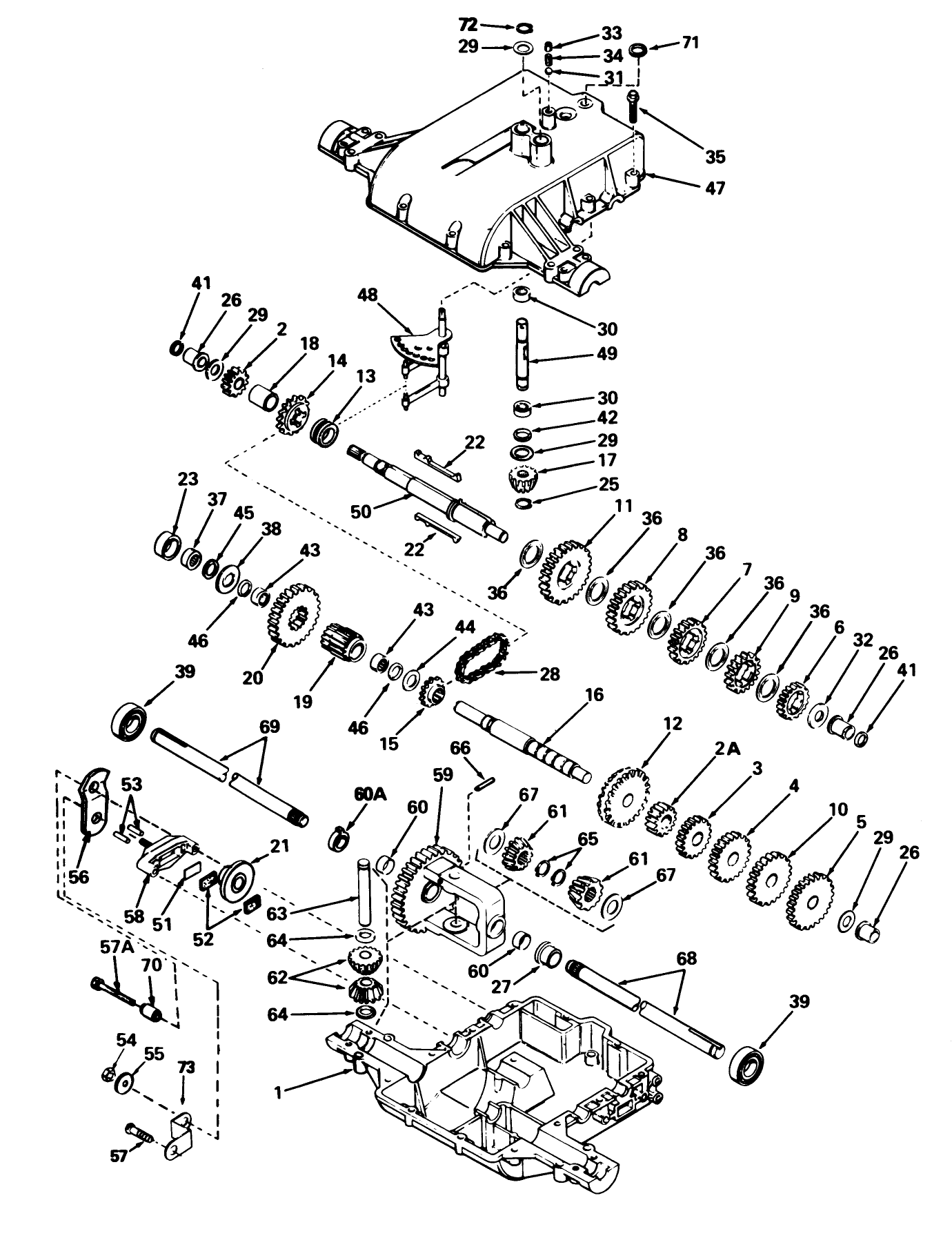 Peerless Transaxle Model No. 801f