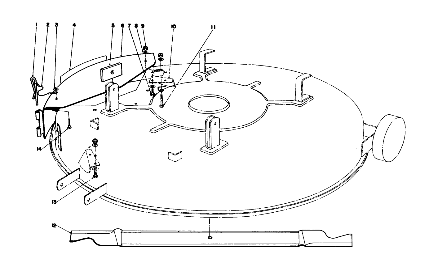 Mulcher Kit Model 59155 (optional)