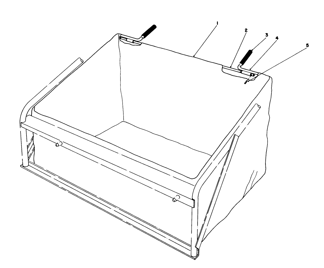 Leaf Bag Model 59123 (for Use On Twin Bagger Grass Catcher Model No. 59122 Only)(optional)