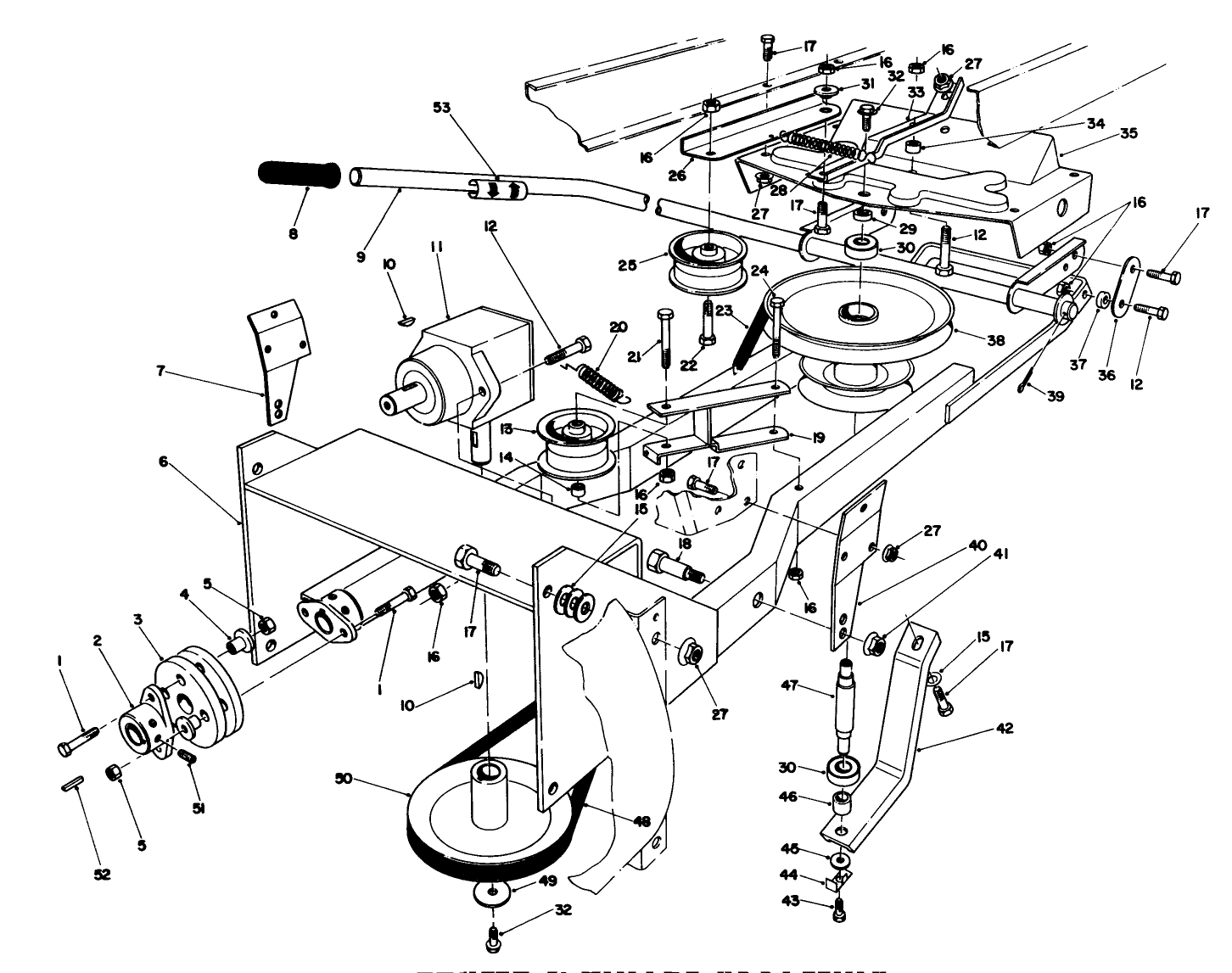 Frame & Pulley Assembly 36