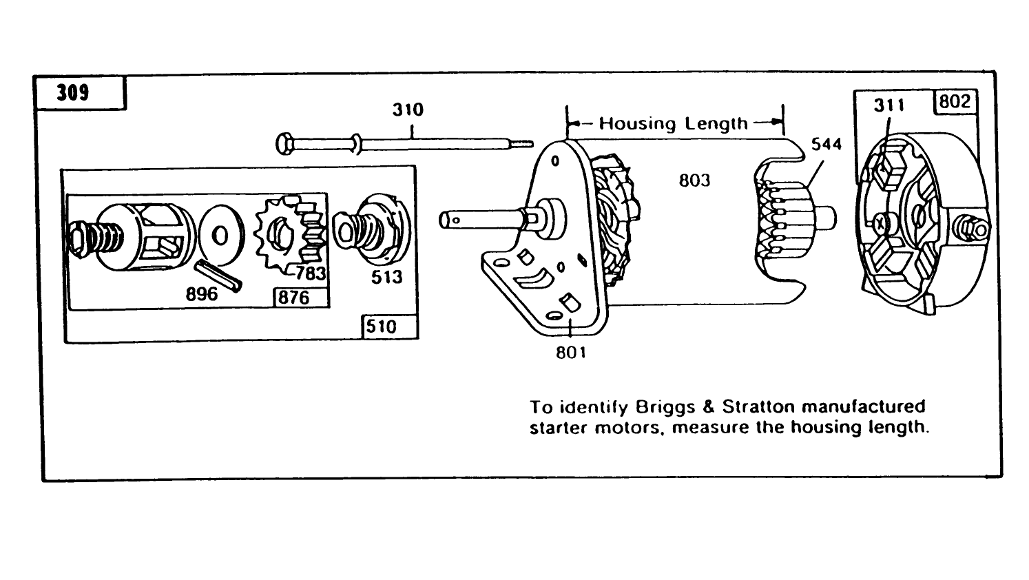 Engine Briggs & Stratton Model 253707-0157-01