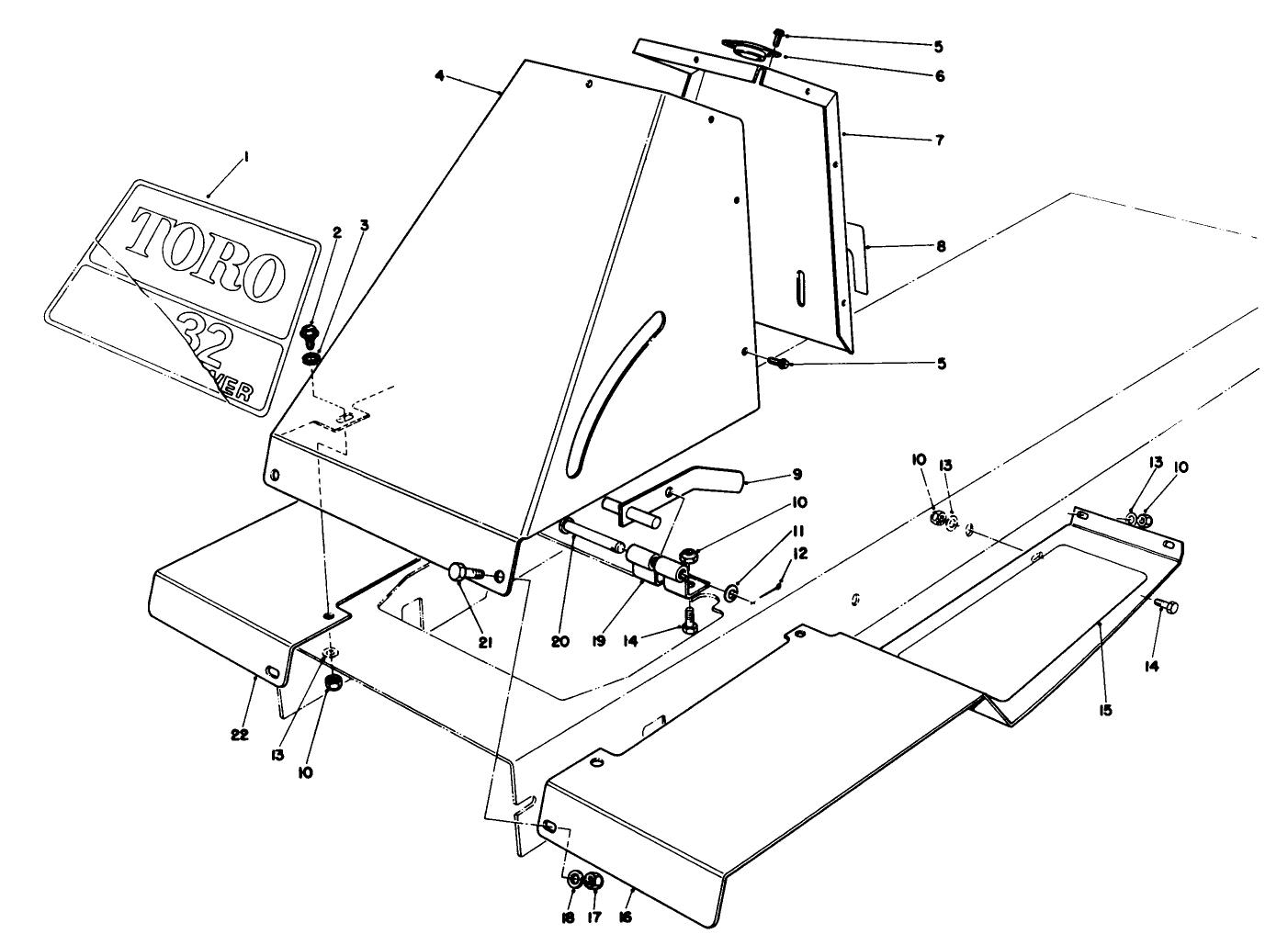 Front Tower Assembly