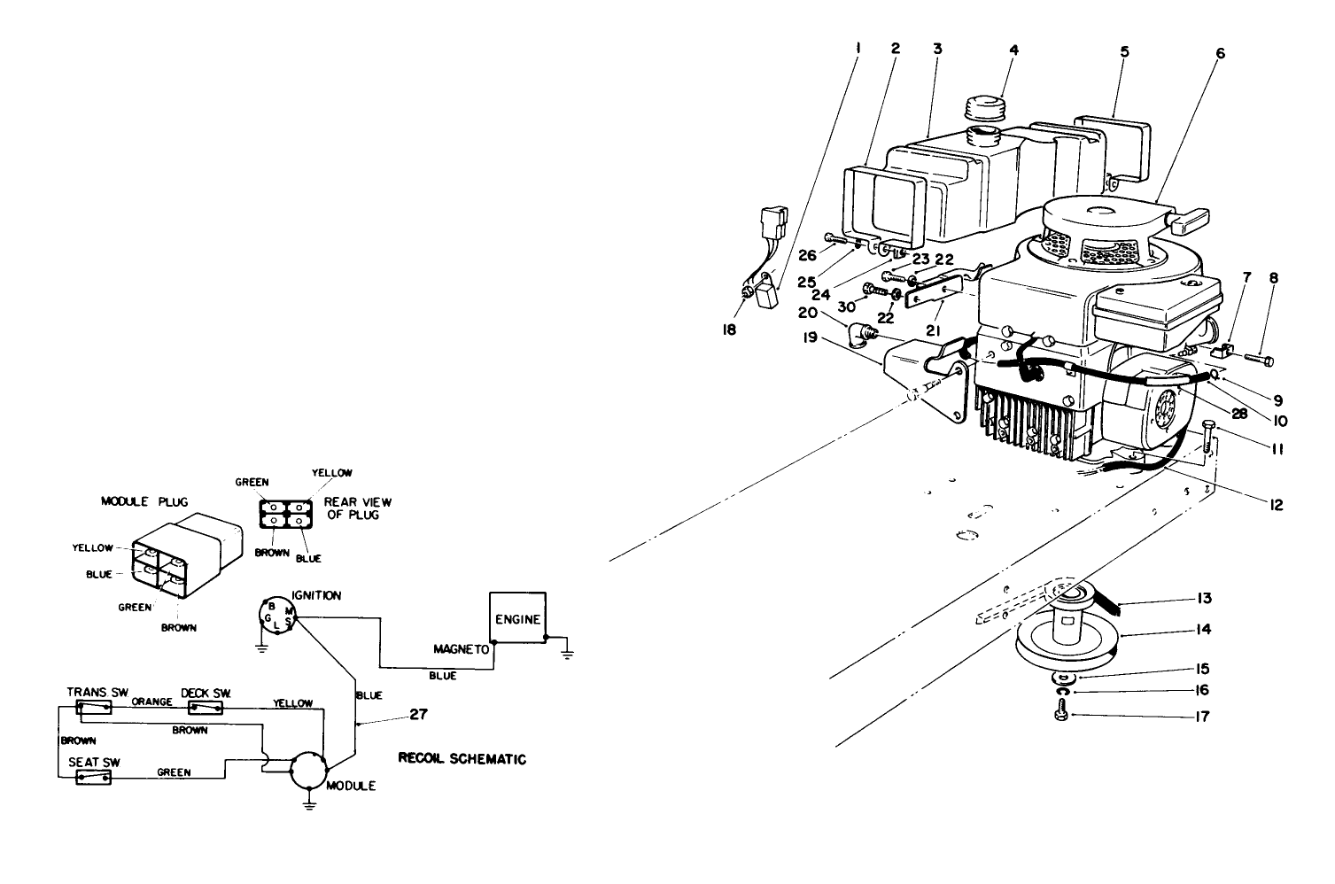 Engine Assembly (model No. 56138)