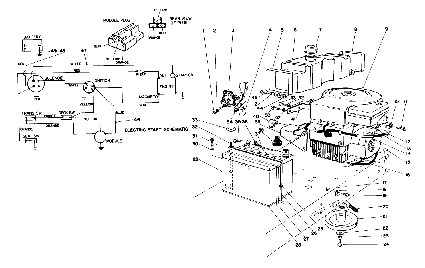 Engine Assembly (model No. 56145)