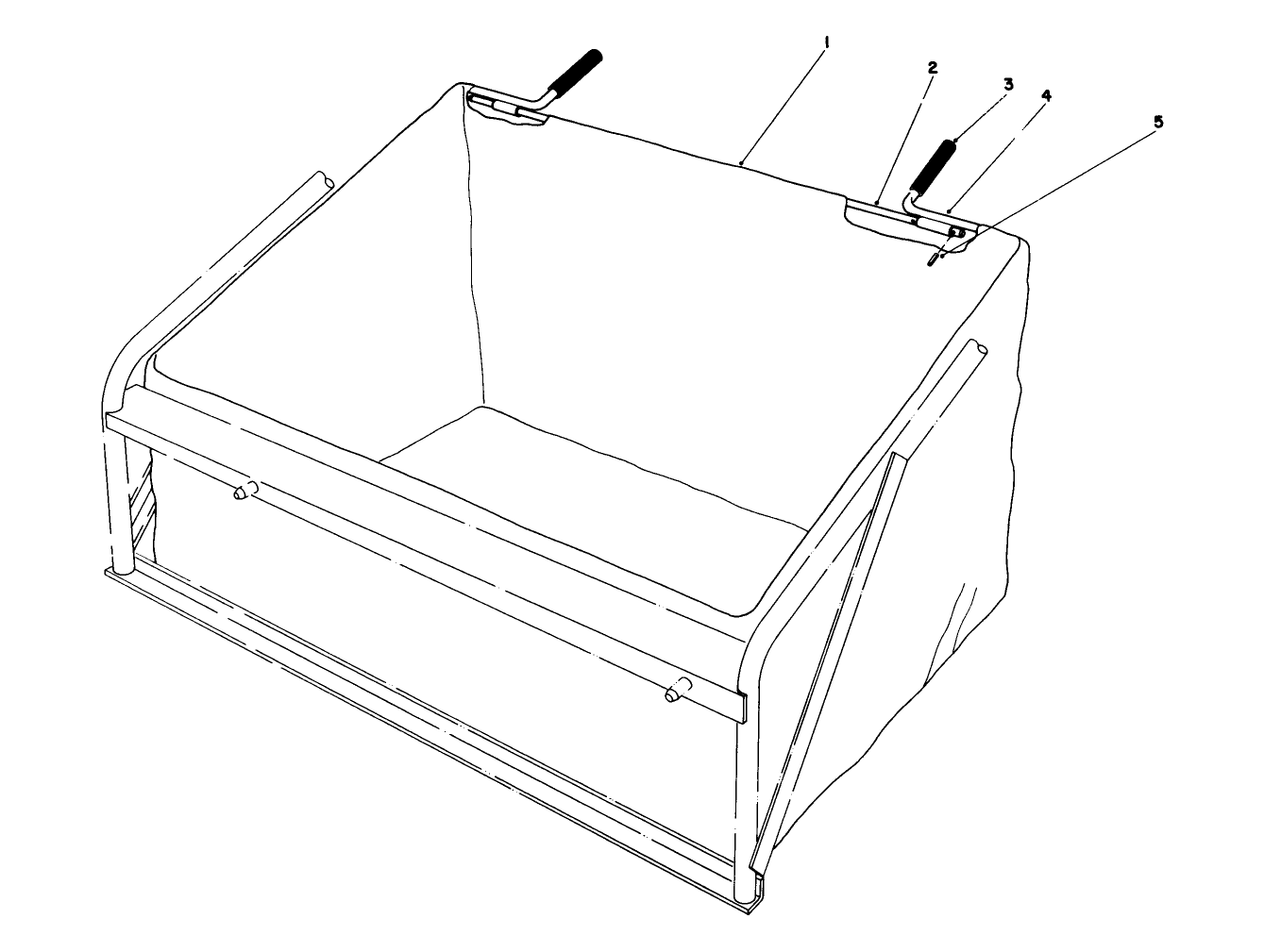 Leaf Bag Model 59123 (for Use On Twin Bagger Grass Catcher Model No. 59122 Only) (optional)