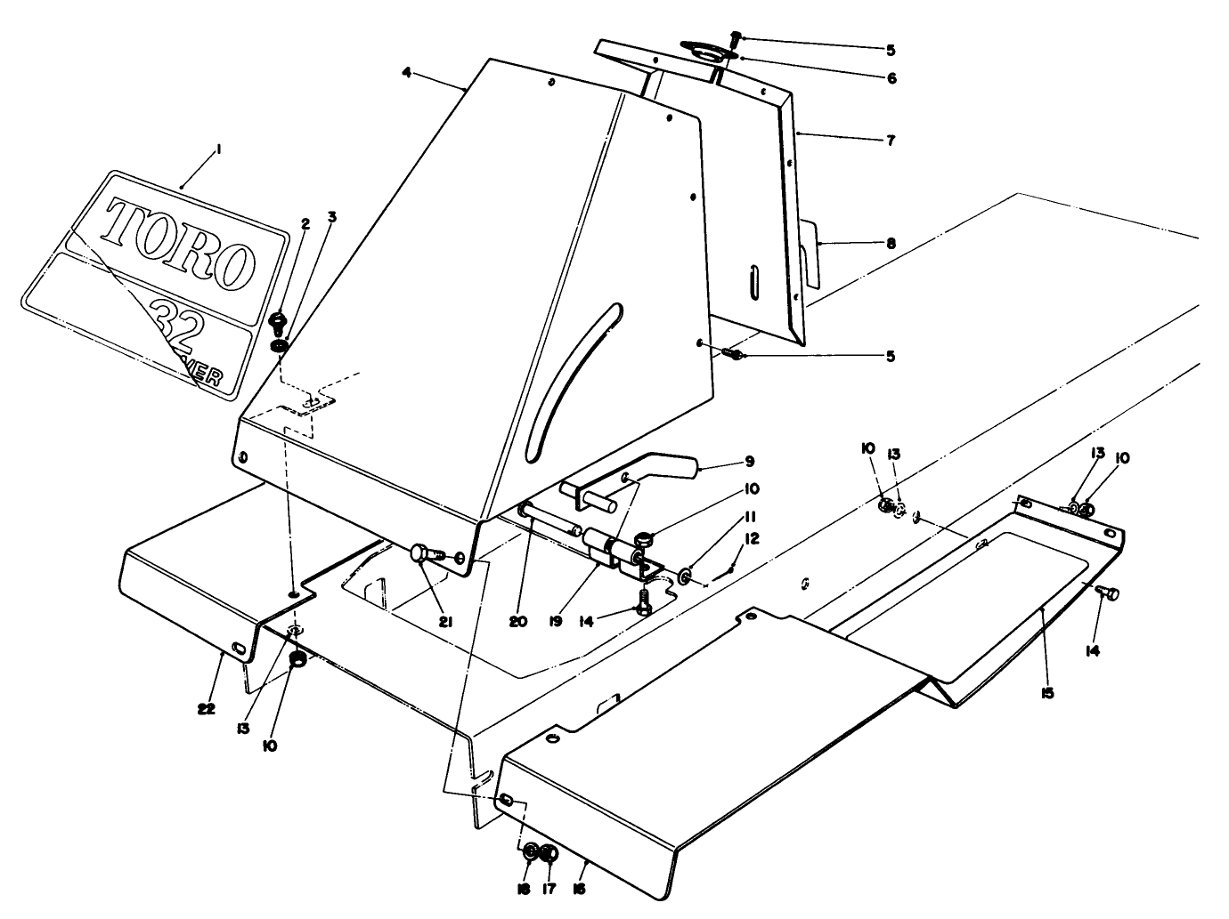 Front Tower Assembly
