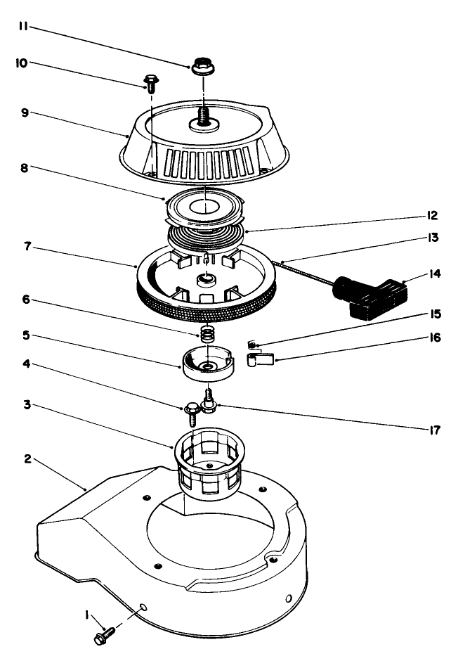 Recoil Starter Assembly