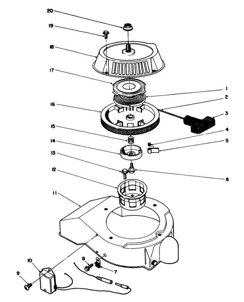 Recoil Starter Assembly