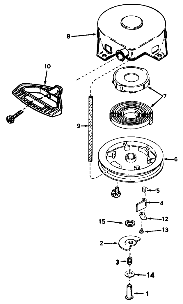 Rewind Starter No. 590604