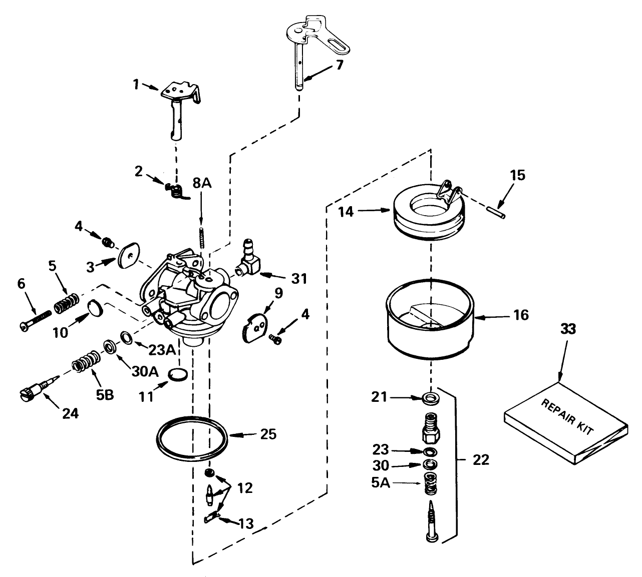 Carburetor No. 632107