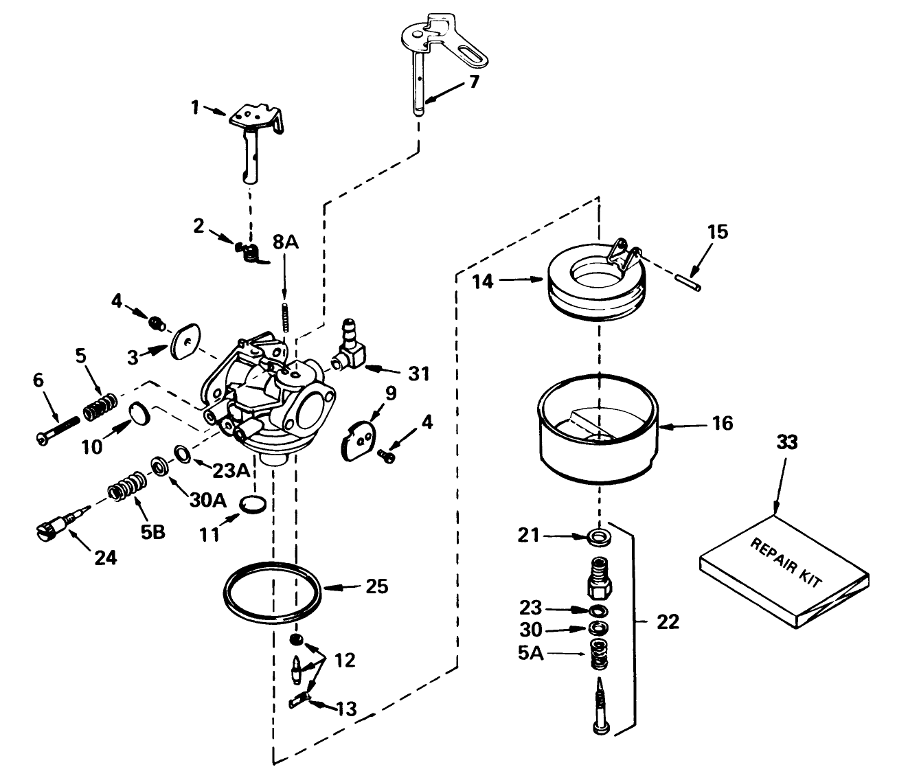 Carburetor No. 632107