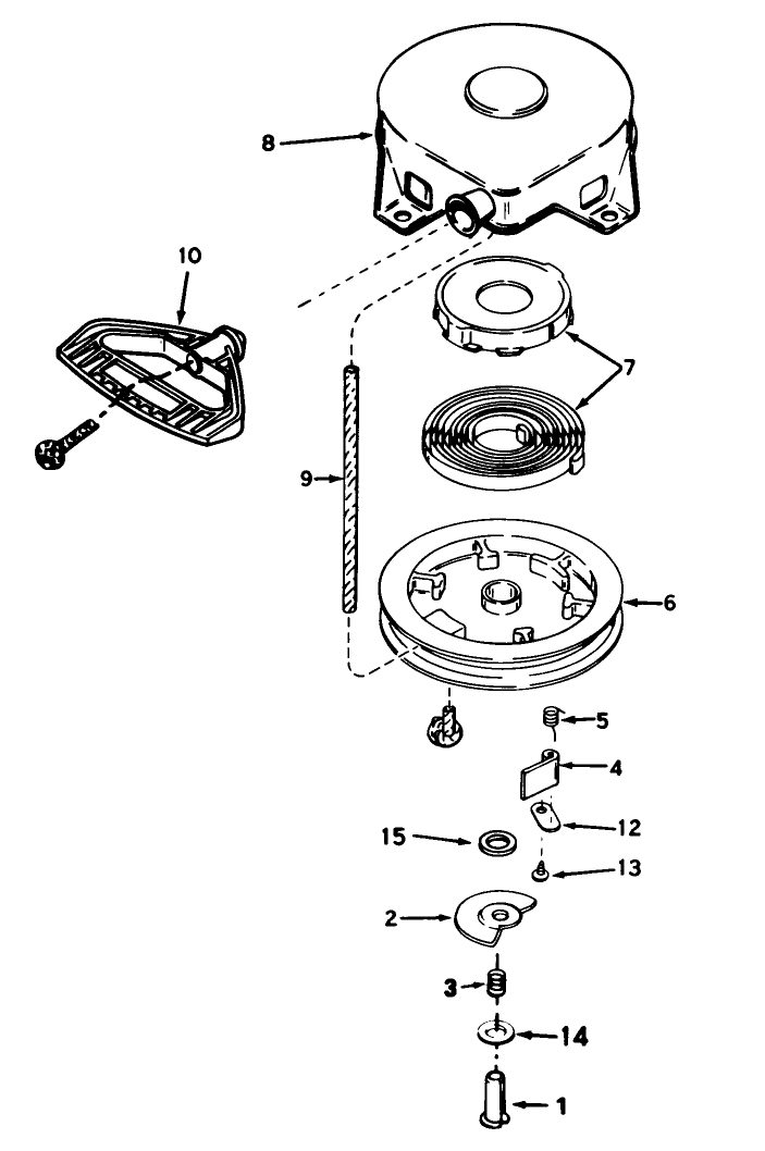 Rewind Starter N0. 590604