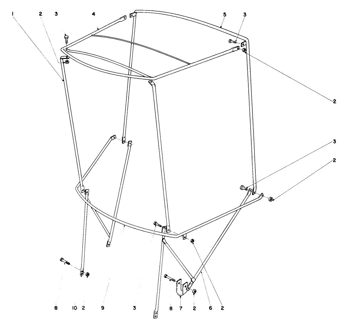 Snow Cab Assembly Model 42-3380 (optional)