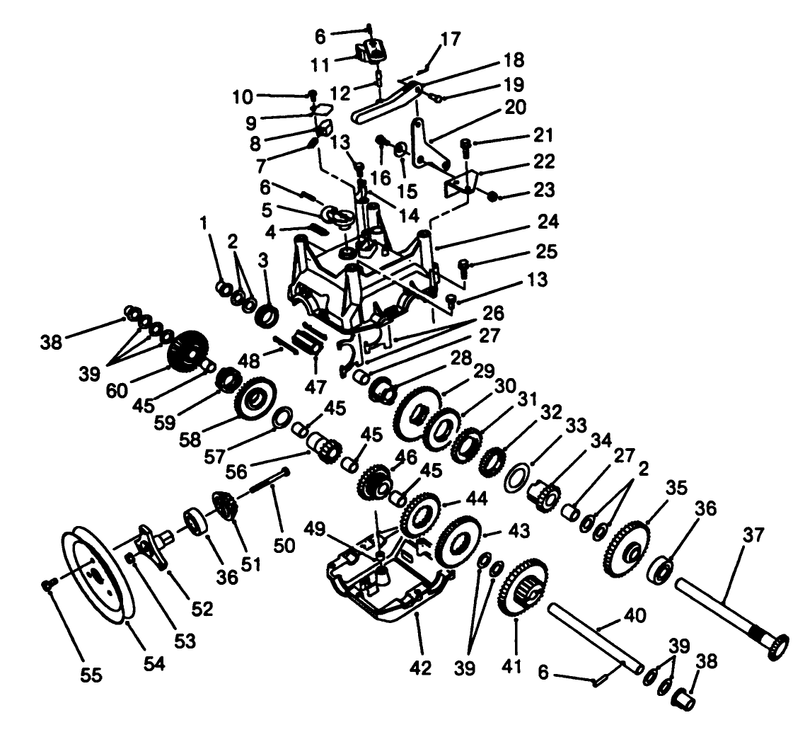 Transmission Assembly No. 62-0190