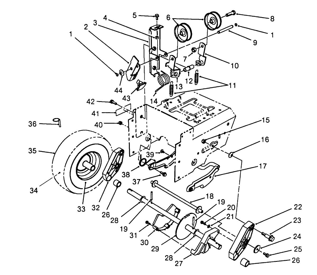 Traction Drive Assembly