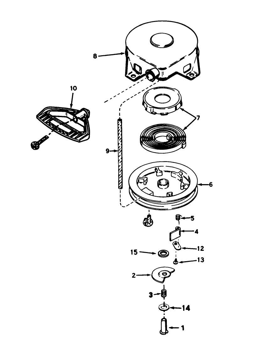 Rewind Starter No. 590604