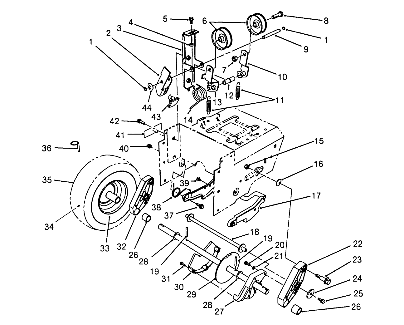 Traction Drive Assembly