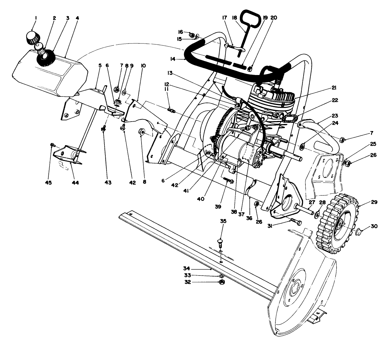 Engine Assembly (model No.38115c)