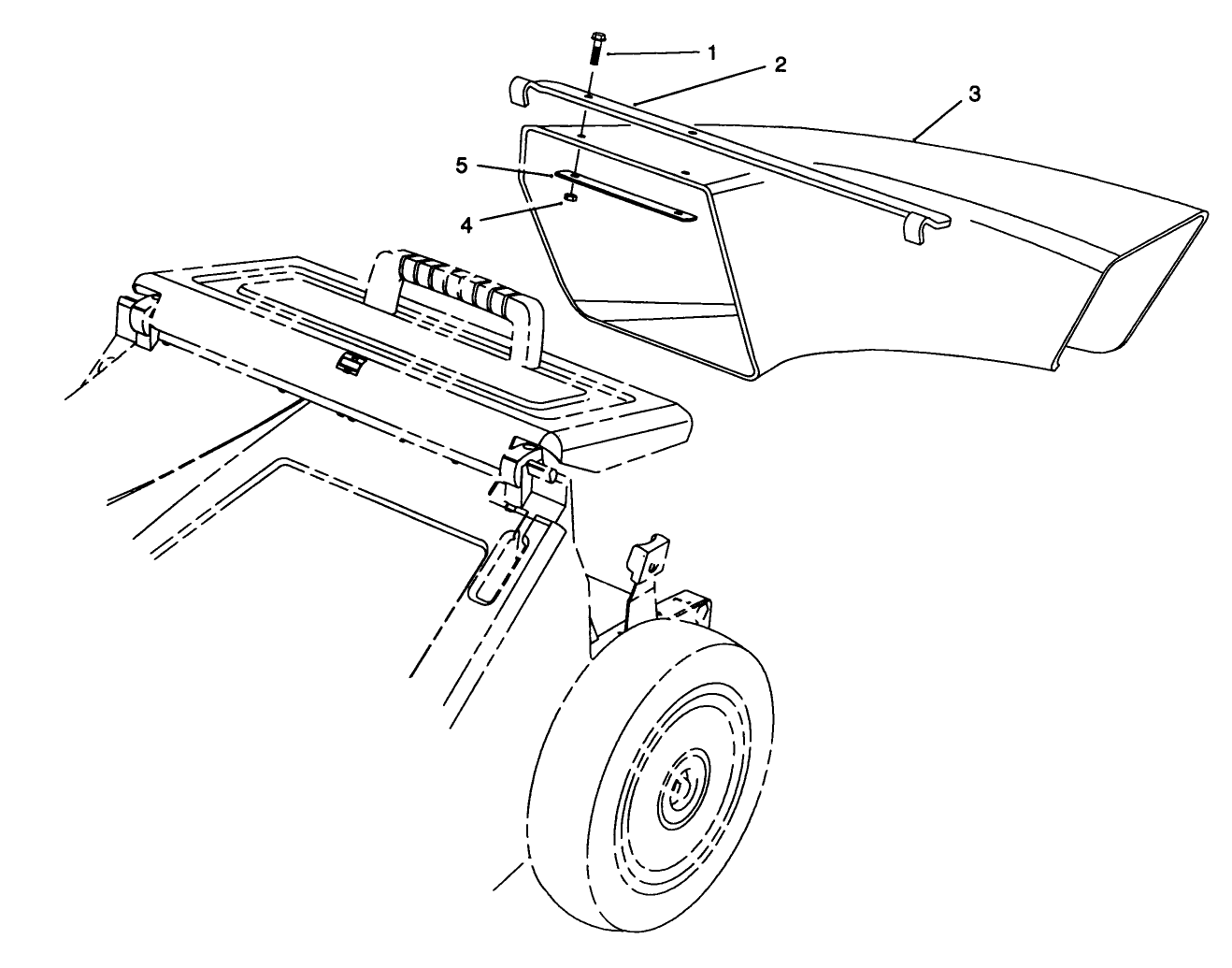 Side Discharge Chute Model No. 59112 (optional)