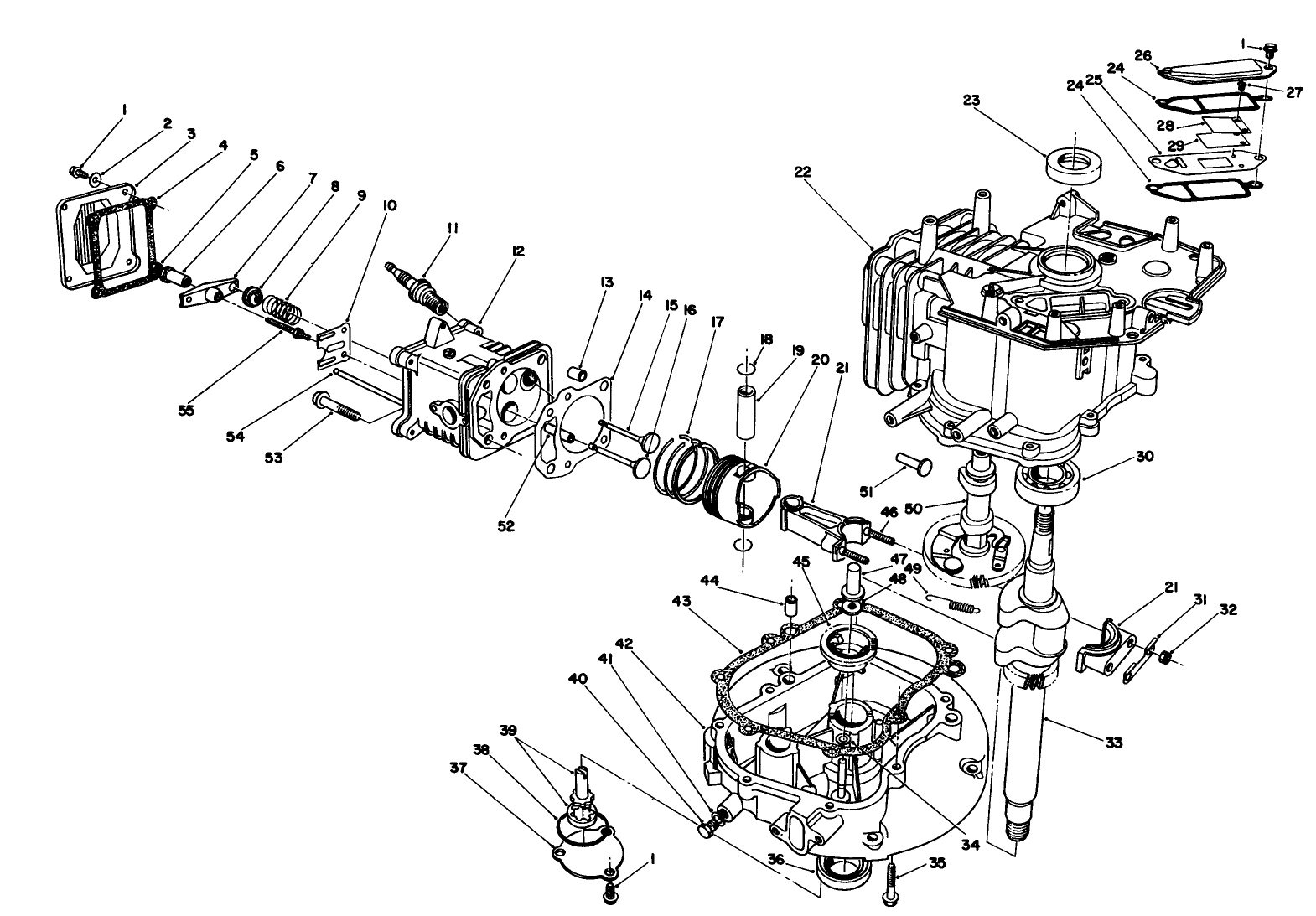 Engine Assembly (model No. Vmh7)