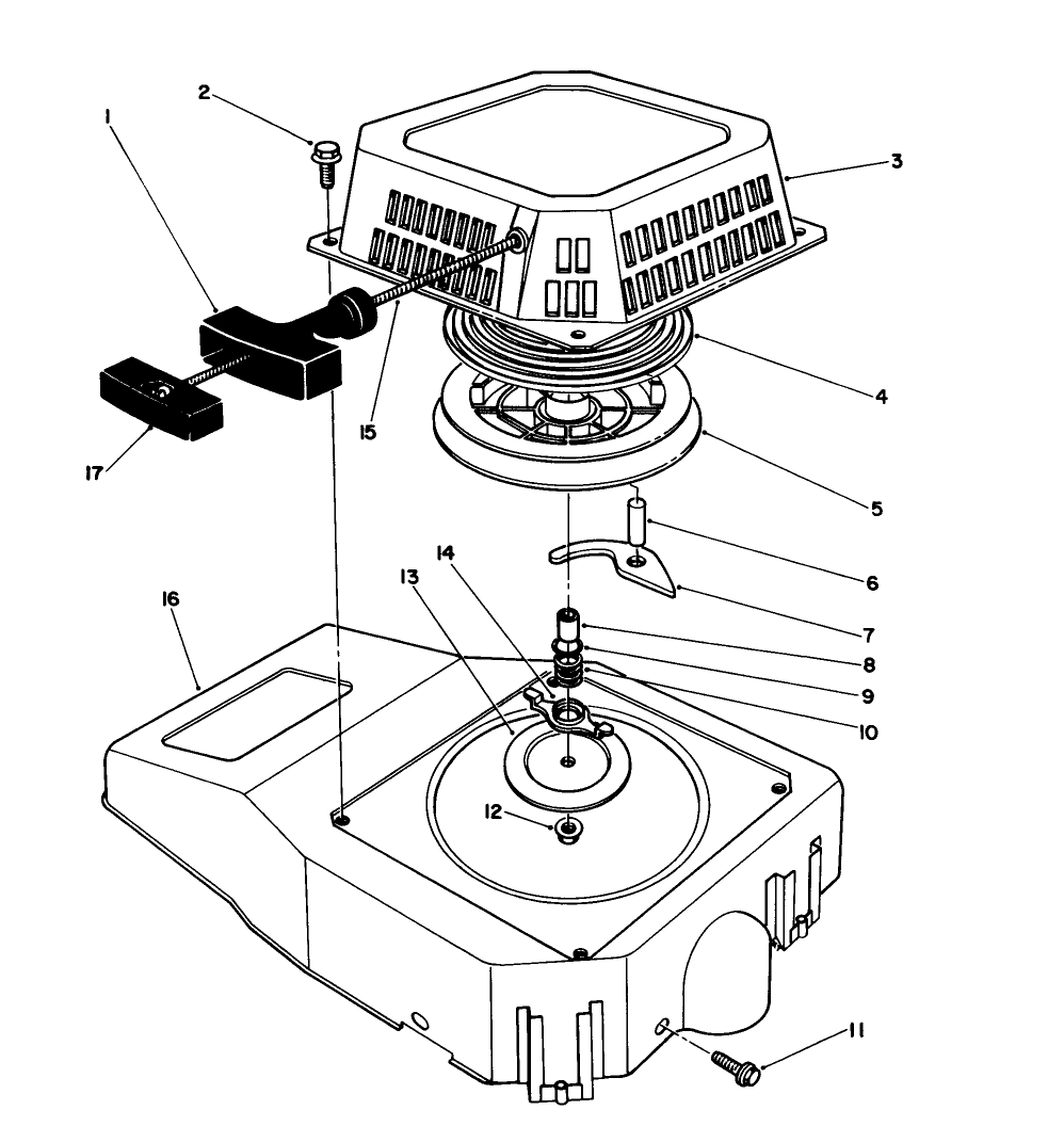 Recoil Assembly (model No. Vmh7)