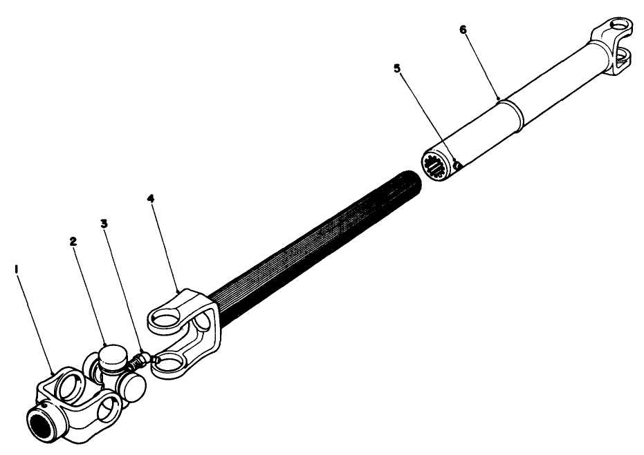 Drive Shaft Assembly No. 62-4260