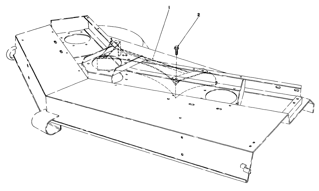 Rear Baffle Kit Model No. 51-1460 (optional)