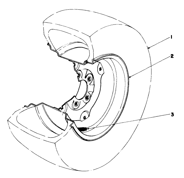Tire & Wheel Assembly 23 X 10.50 X 12 (optional) No. 62-7020