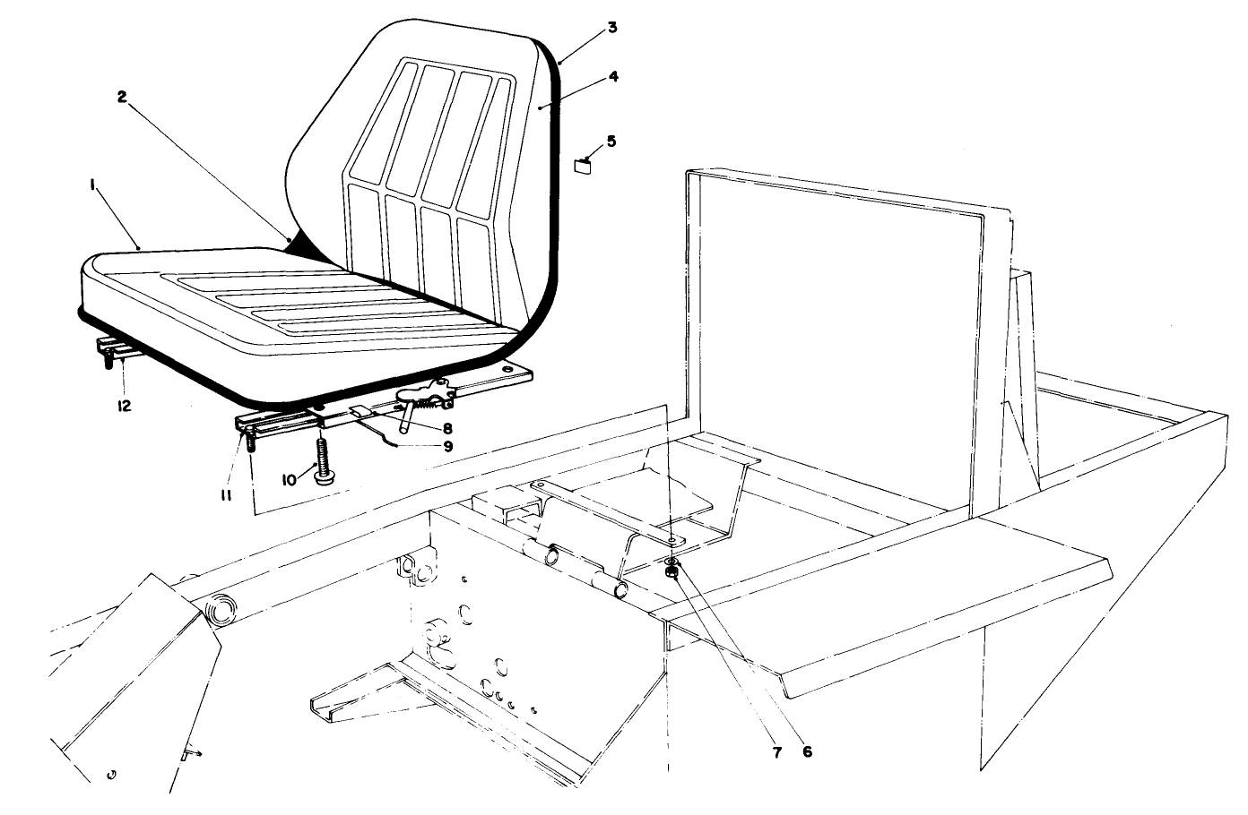 Standard Seat Kit Model No. 30785