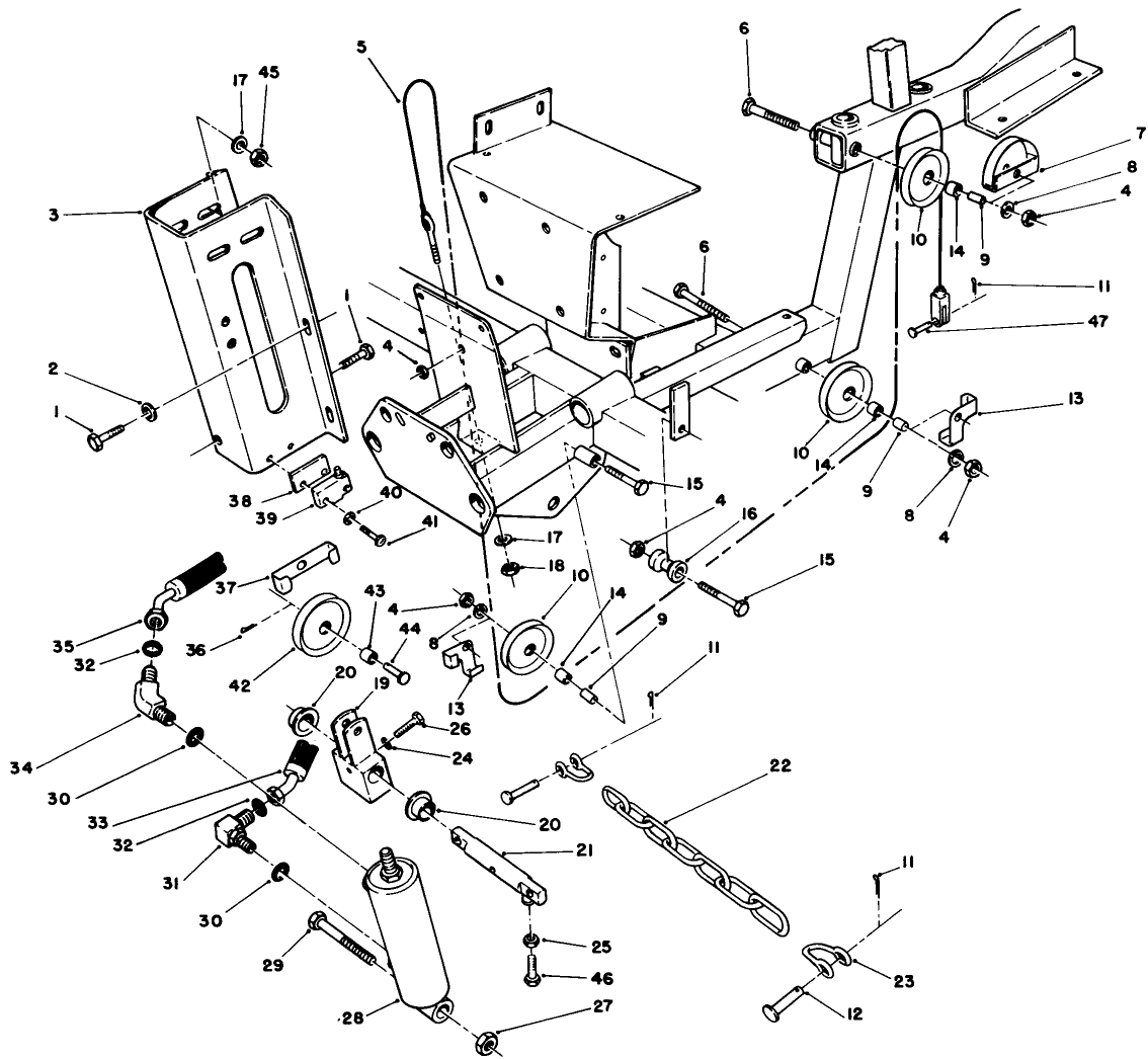 Cutting Unit Lift Assembly