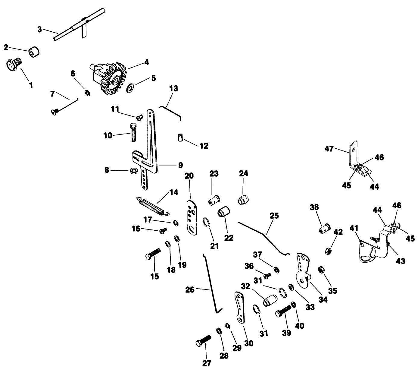 Governor-Engine Model No. M16 Spec. No. 711526 (cont.)