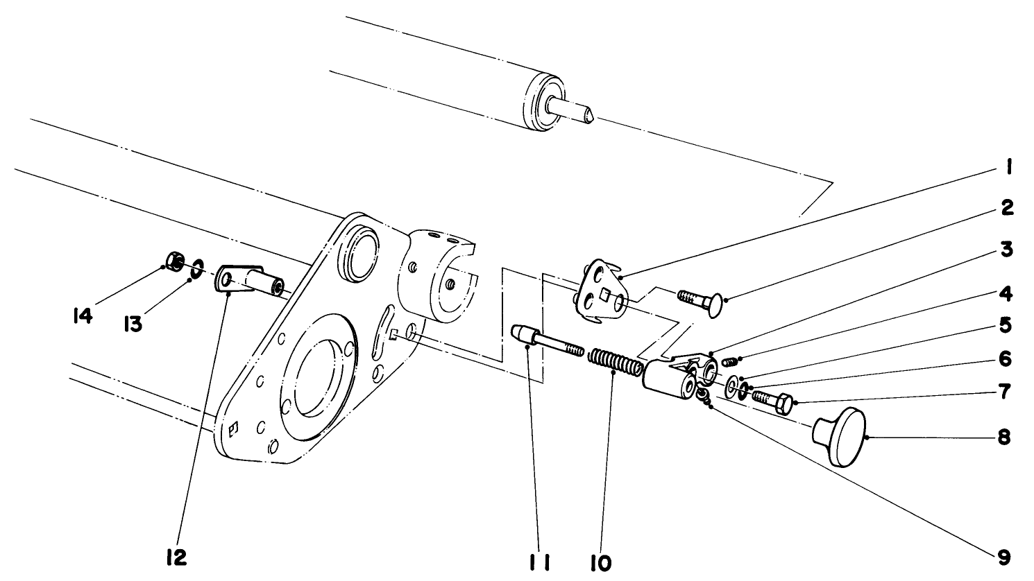 Quick Height-Of-Cut Kit No. 29-5910 (optional)(model No. 04407 Cutting Unit Only)