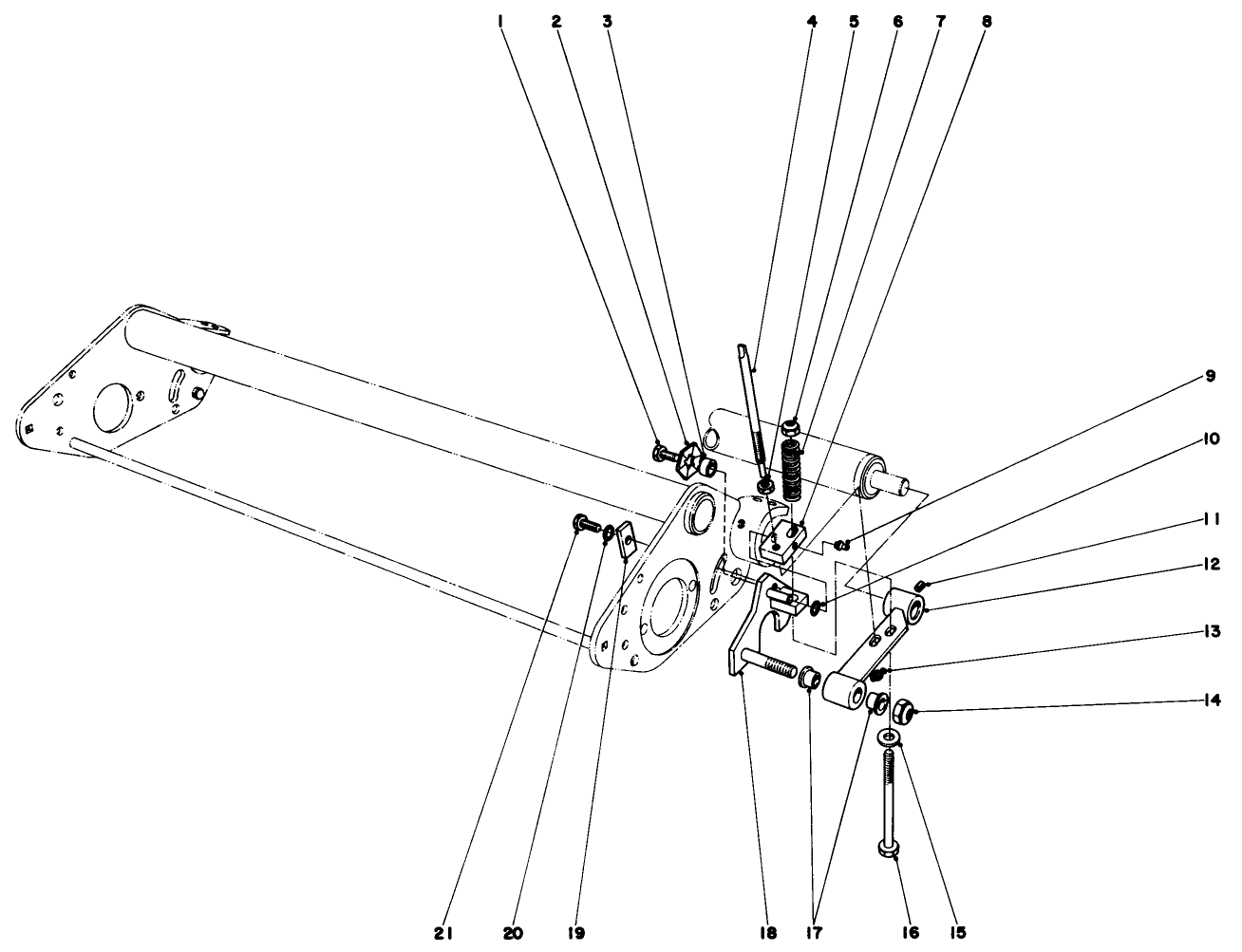 Variable Quick Height-Of-Cut Kit No. 24-9400 (optional)(model No. 04407 Cutting Unit Only)