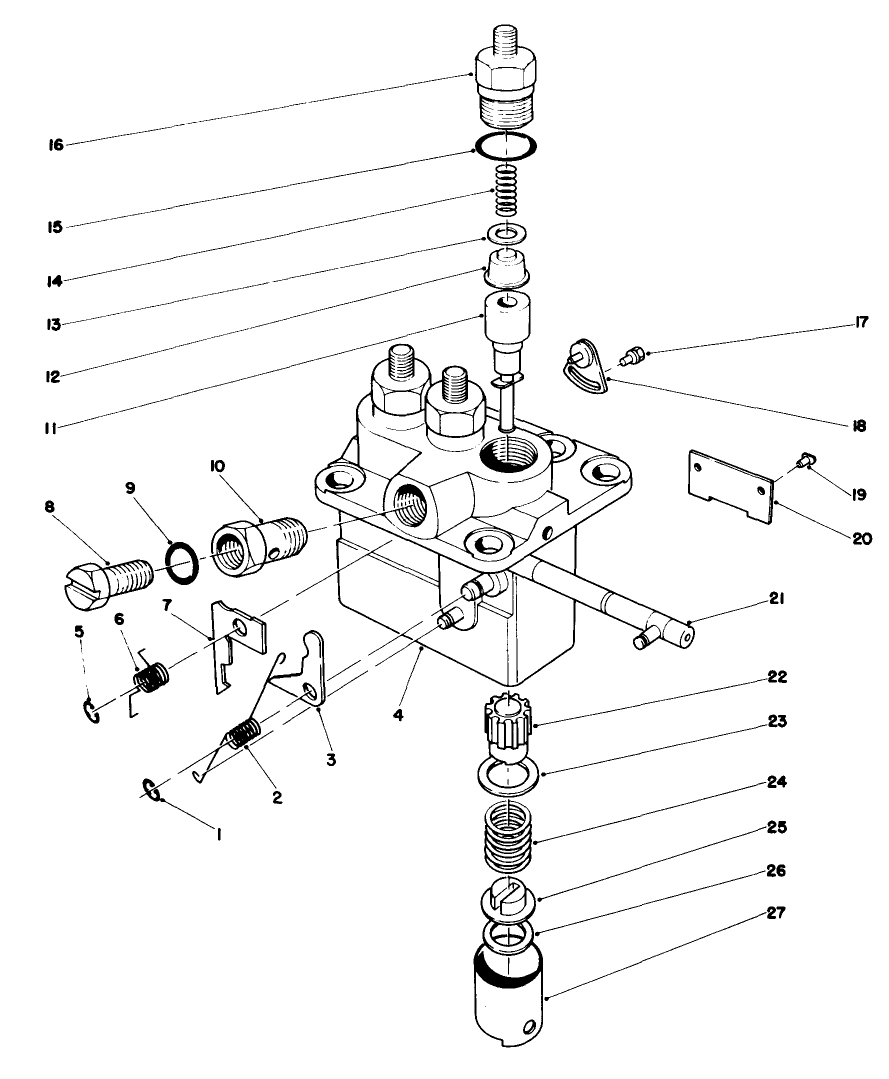 Fuel Injection Pump Assembly No. 42-8000