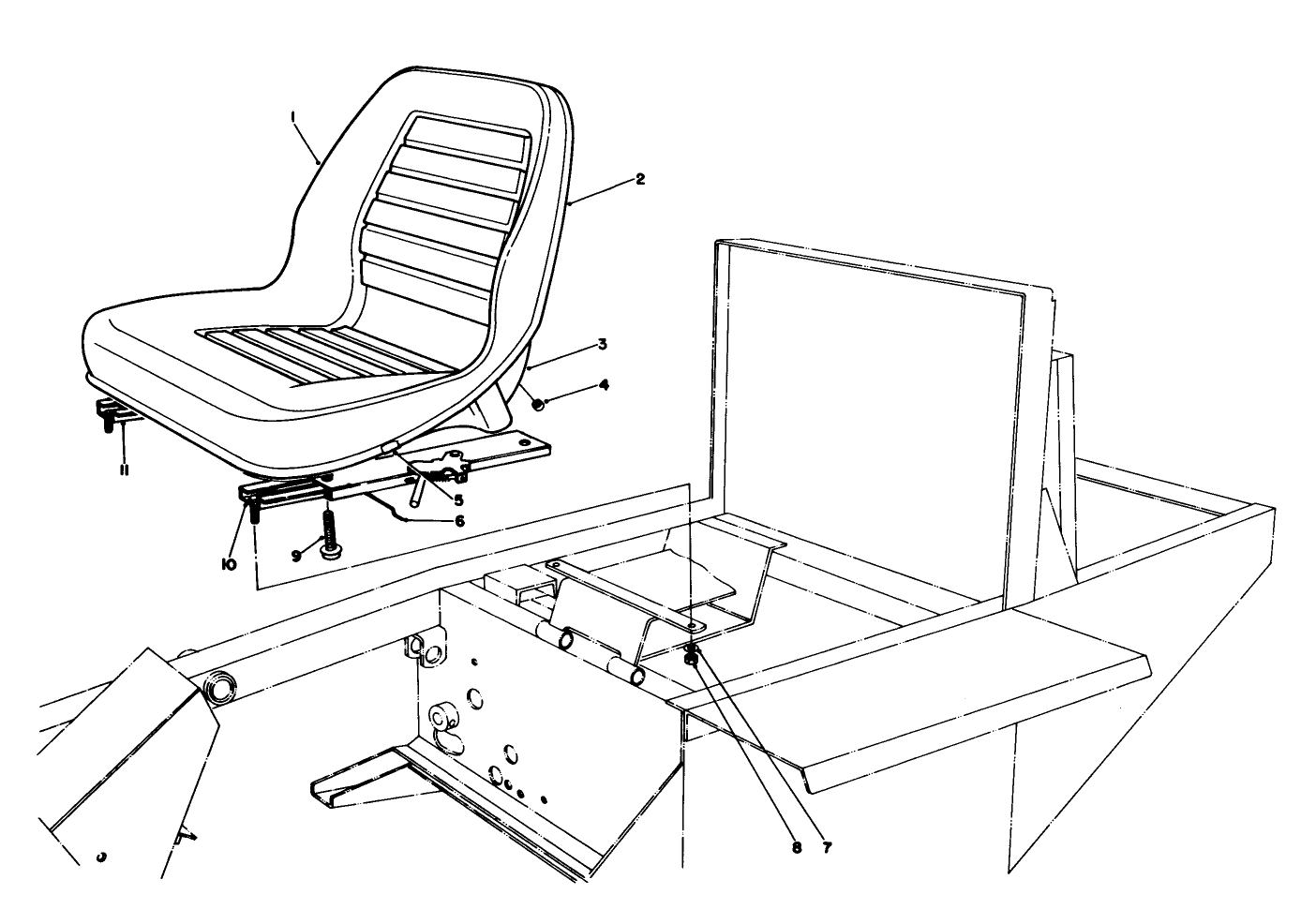 Standard Seat Kit Model No. 30770