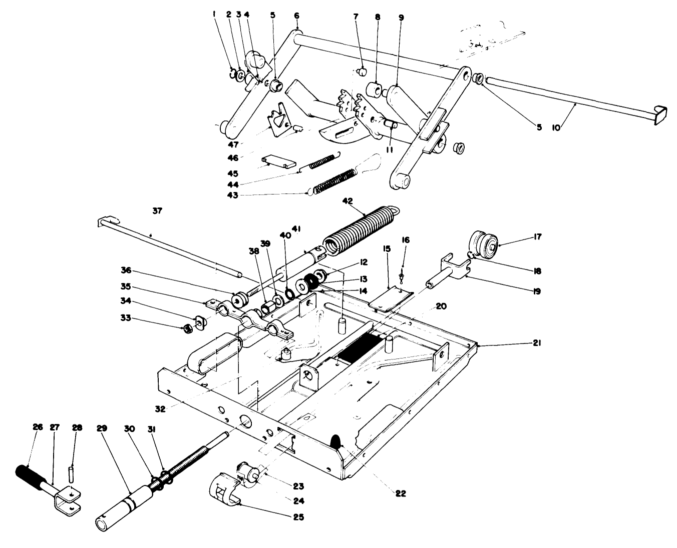 Deluxe Seat Kit Model No. 30786 (continued)