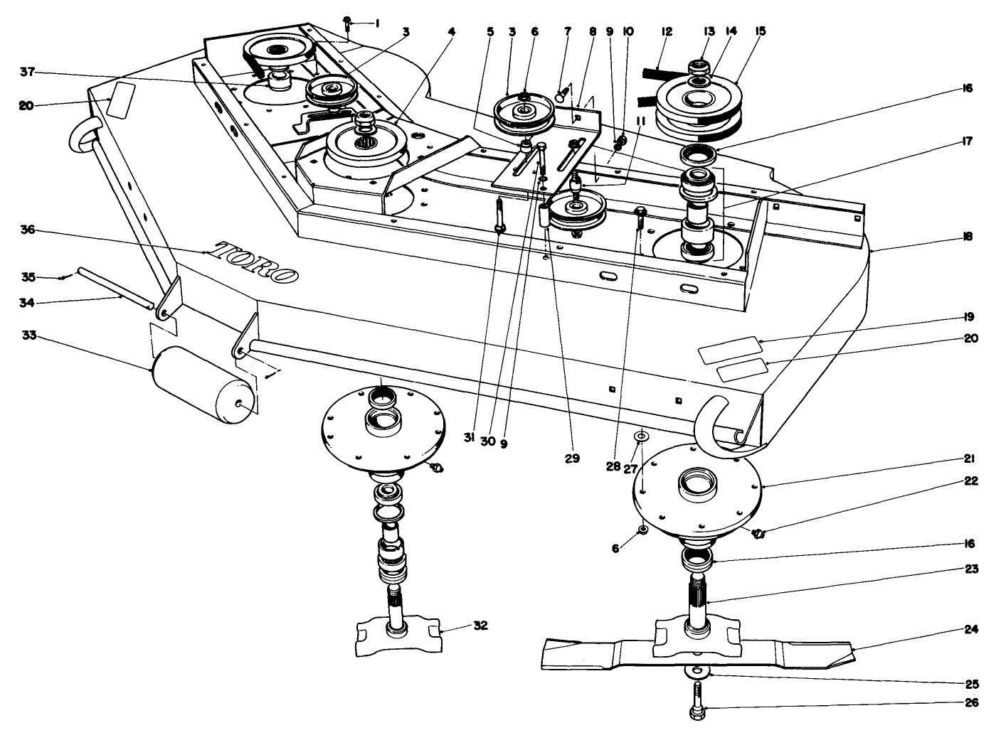 Cutting Unit Model No. 30710