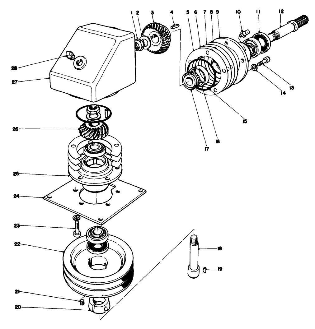 Cutting Unit Model No. 30721 & 30710