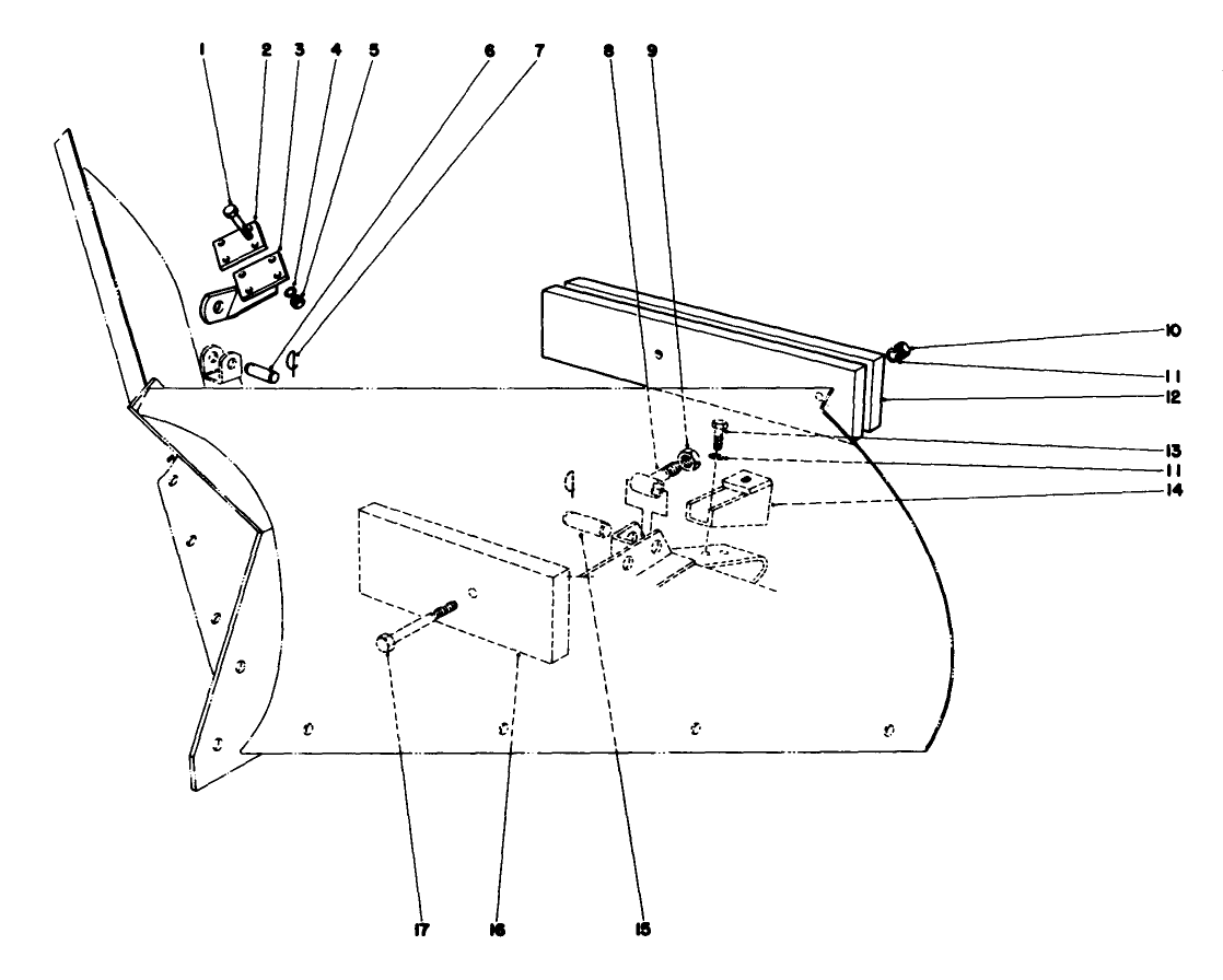V-Plow Installation Kit Model No. 30757 (optional)