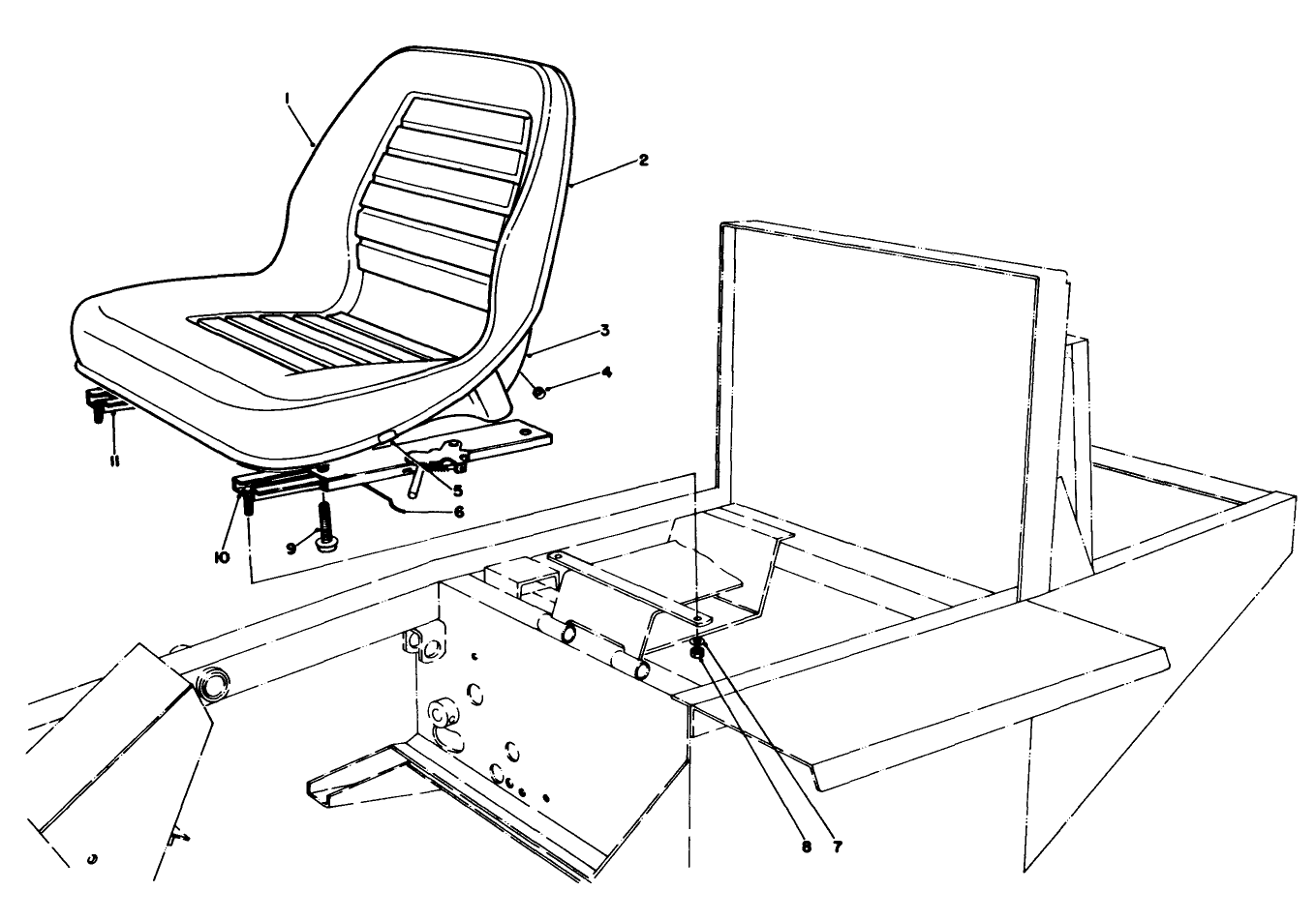 Standard Seat Kit Model No. 30770