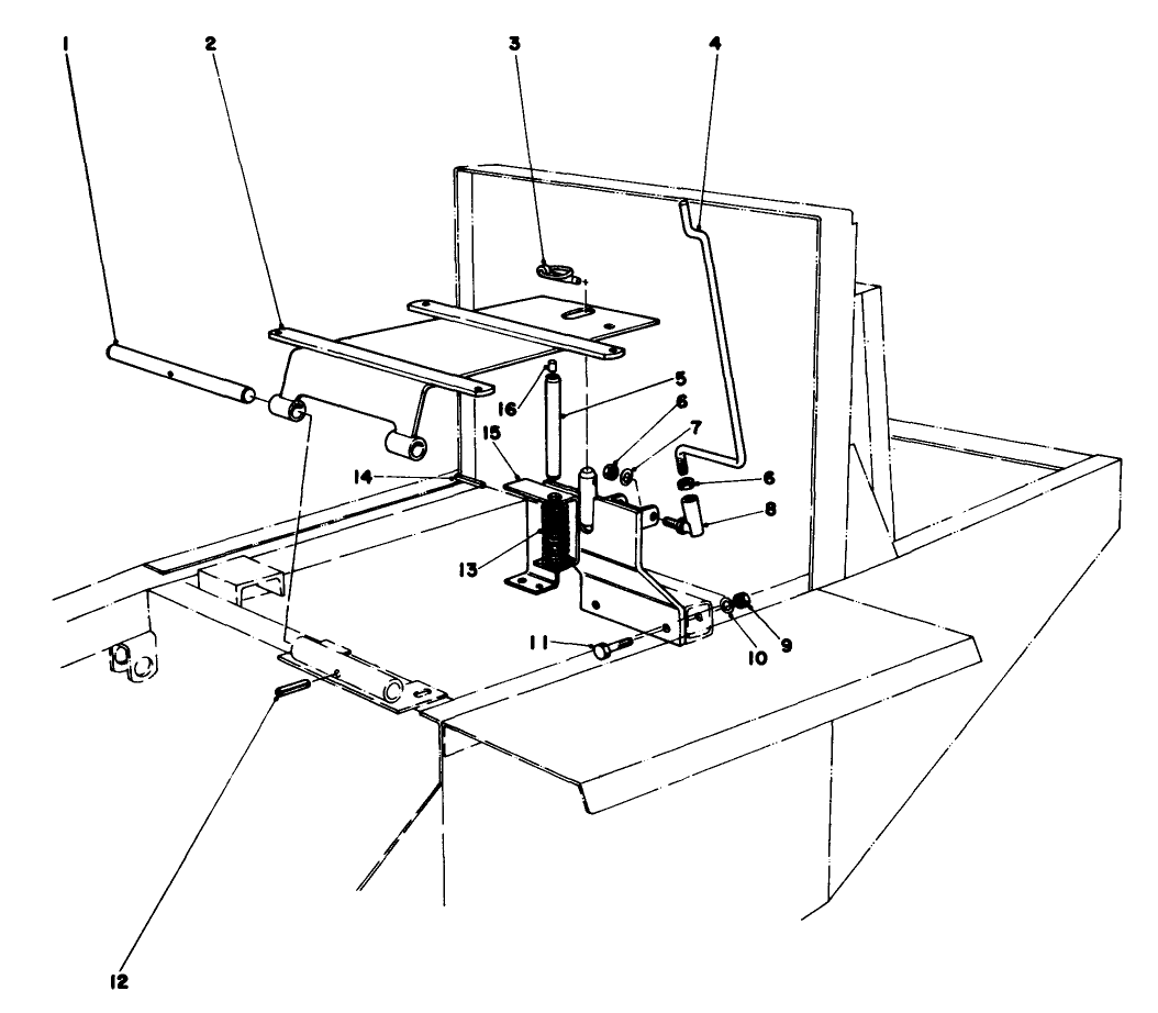 Standard Seat Kit Model No. 30770 (continued)
