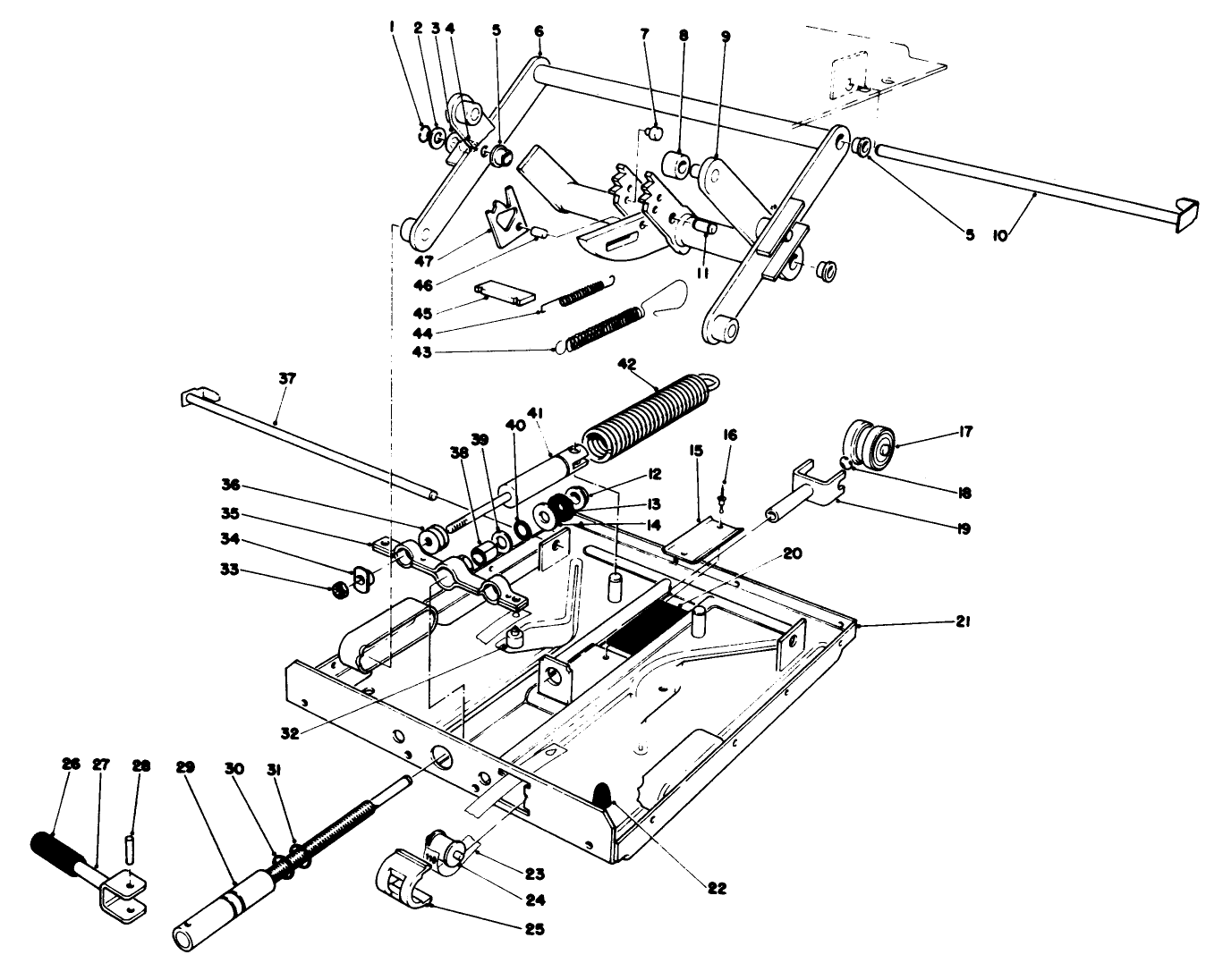 Deluxe Seat Kit Model No. 30786 (continued)