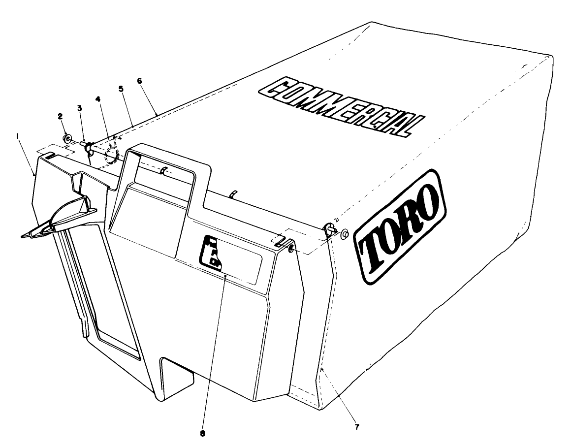 Grass Bag Assembly No. 11-5609