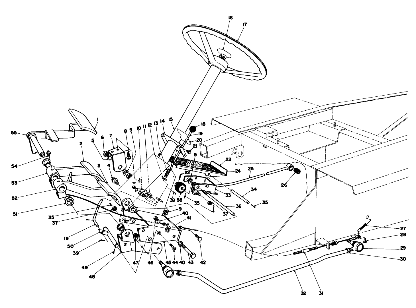 Brake & Steering Gear Assembly
