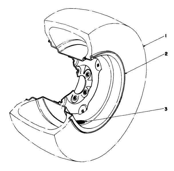 Tire & Wheel Assembly 23 X 10.50 X 12 (optional) No. 62-7020