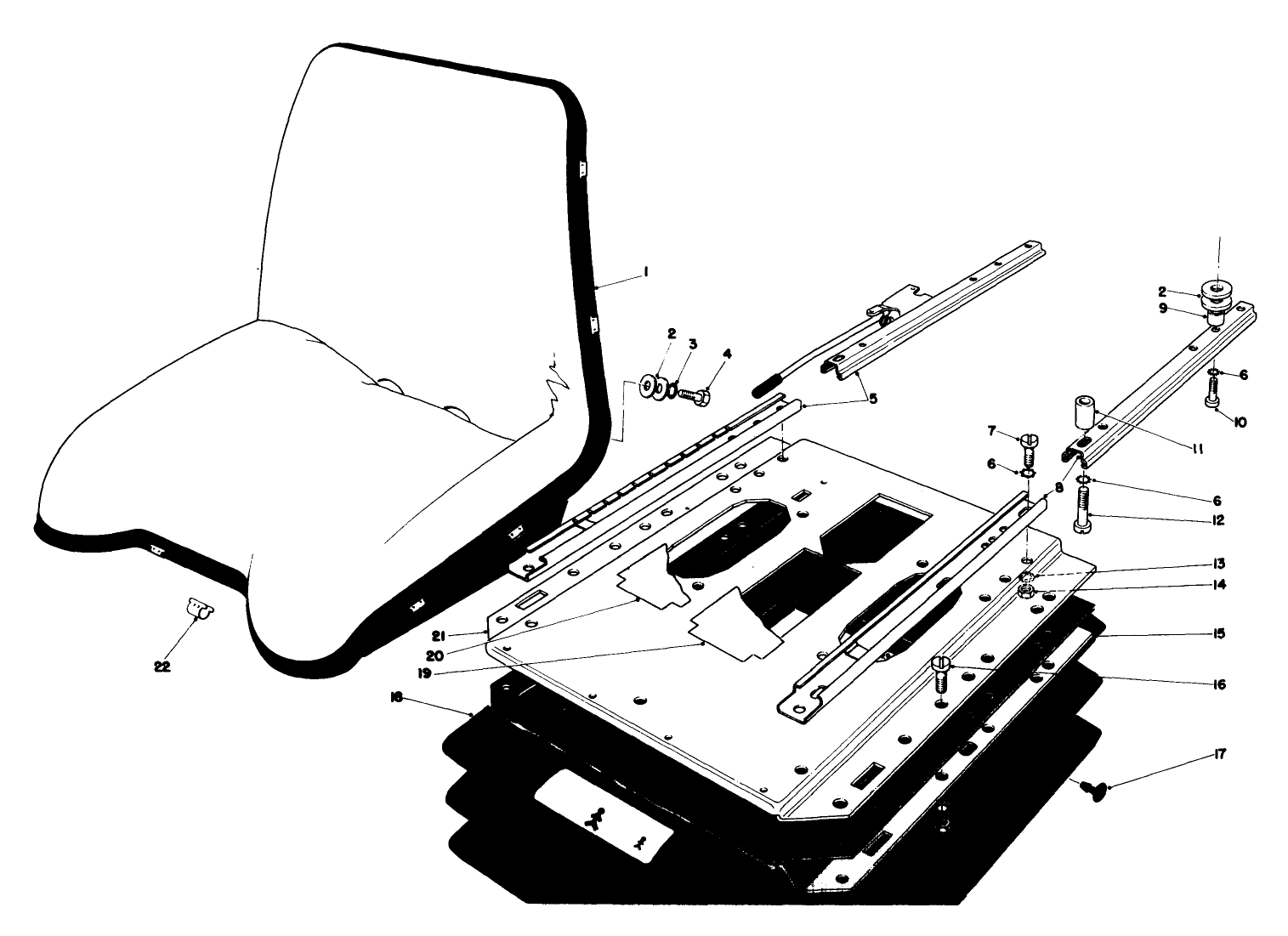 Deluxe Seat Kit Model No. 30786
