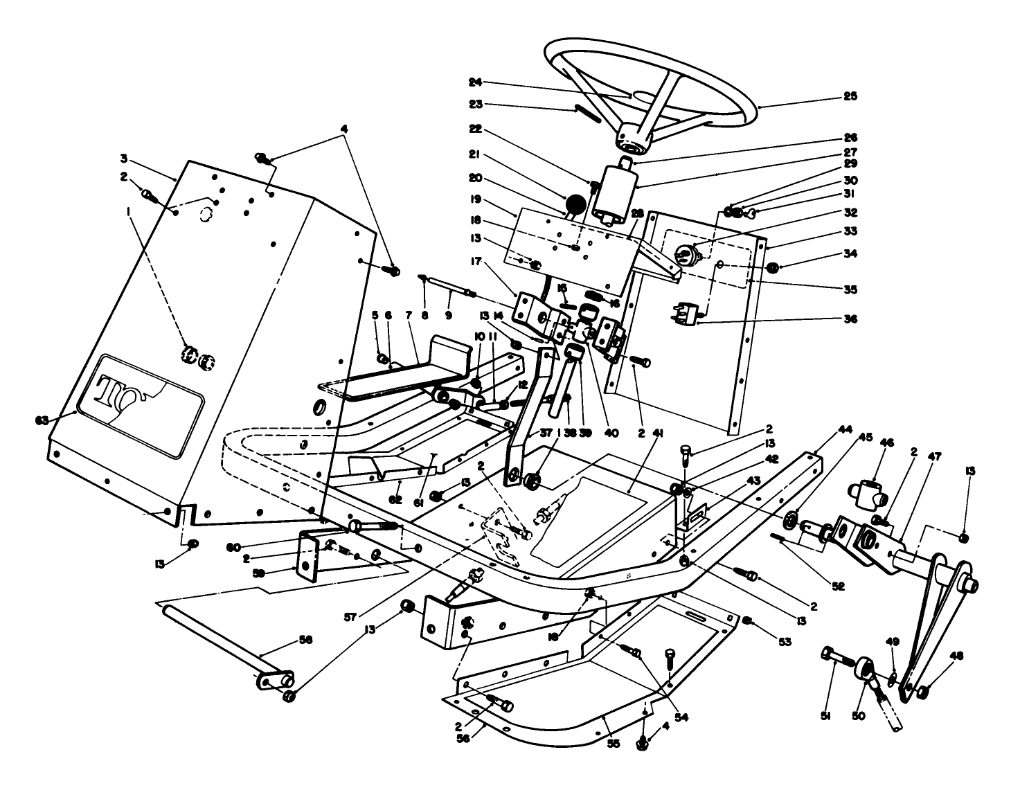 Frame & Steering Assembly