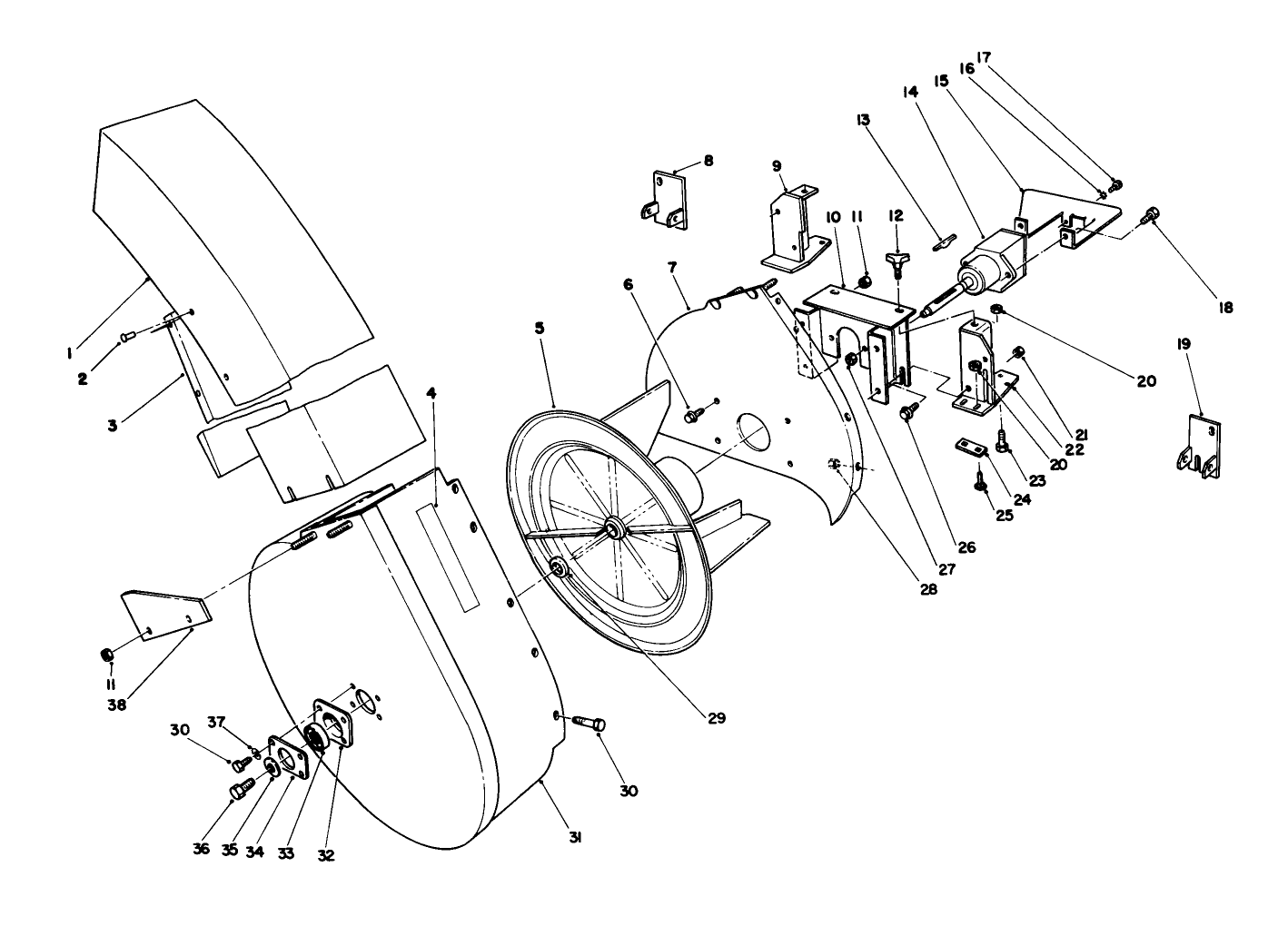 Grass Collection System Model No. 30576 (optional)